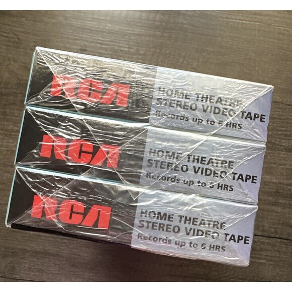 RCA T-120 (2002) VHS Tapes Sealed‎ 3 Pack - Picture 5 of 6